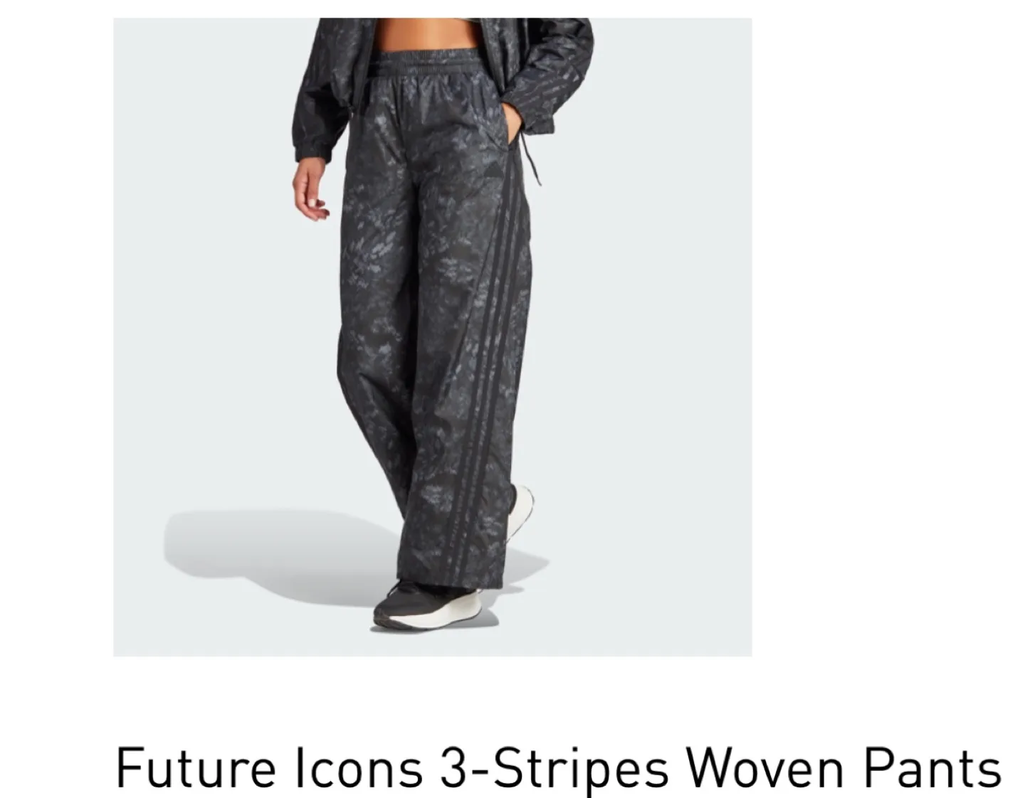 Adidas Women's Future Icons 3-Stripes Woven Pants image indicator(2)