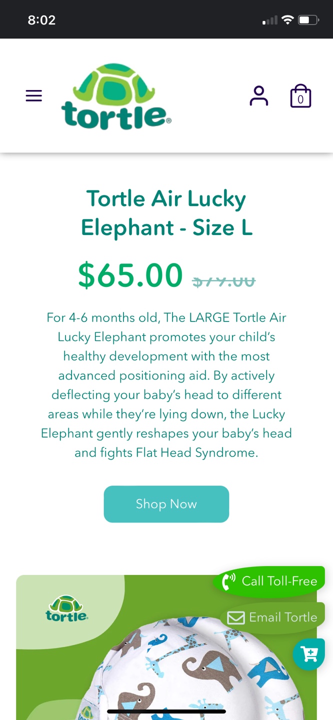 Tortle Air Lucky Elephant - Size L - photo 4