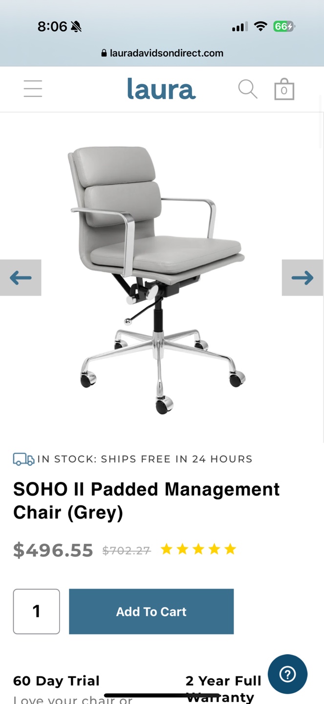 Laura Furniture Office Chair