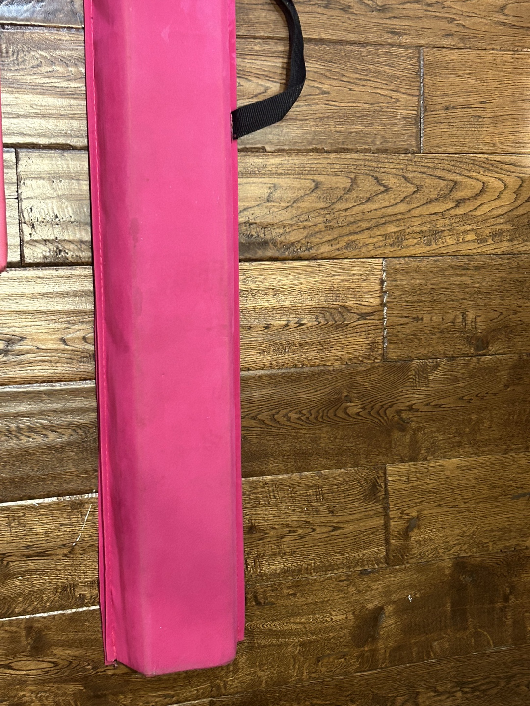 Pink Gymnastics Balance Beam and mat - photo 5