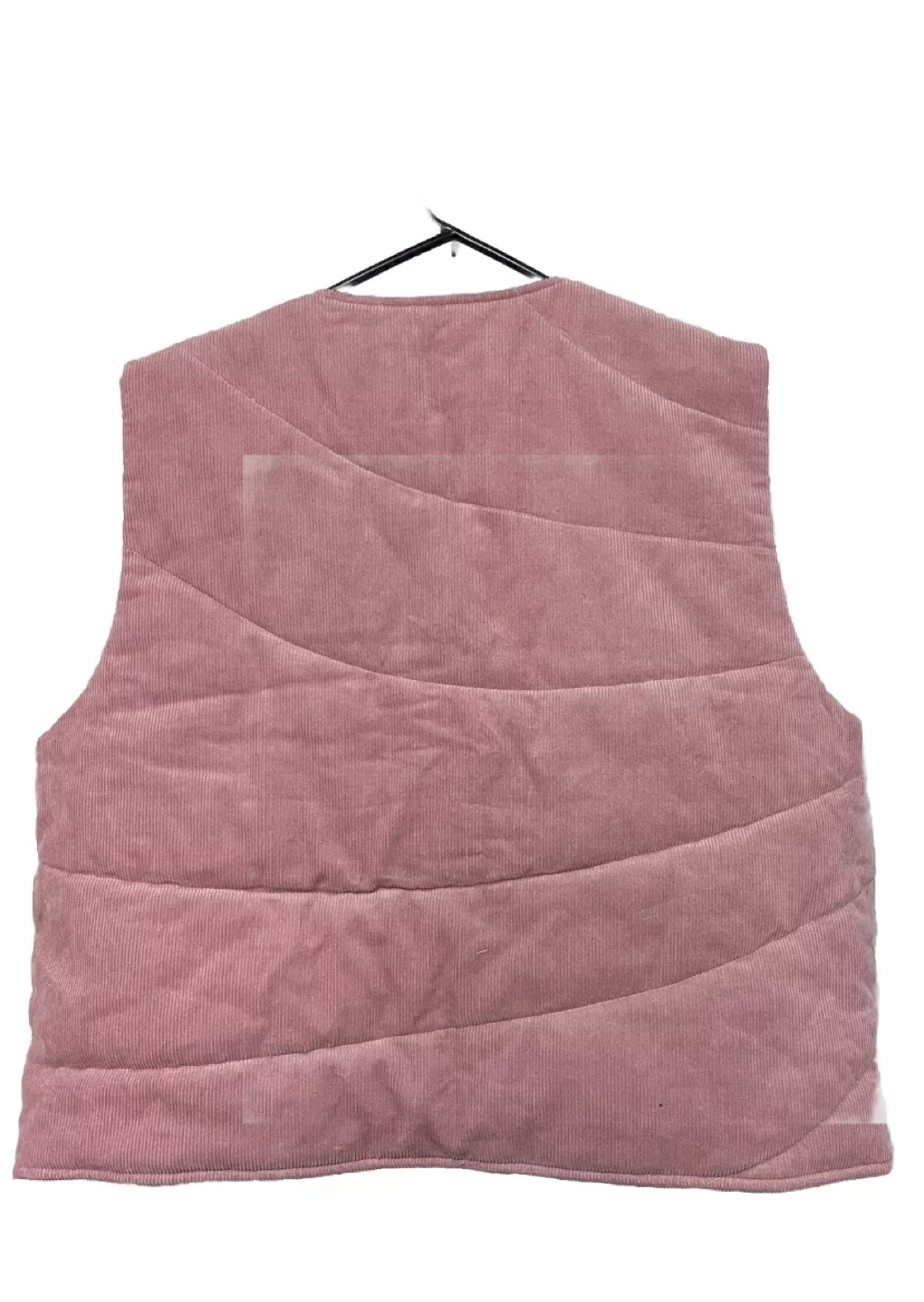 Homme + Femme Corduroy Puffer Vest Sz:XL (no size tag) - photo 2