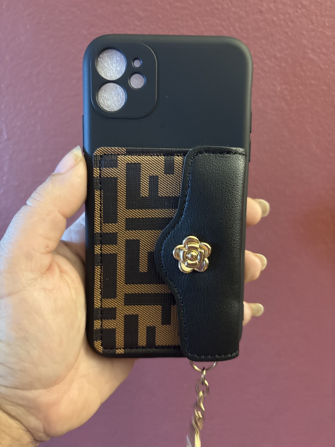 Phone 11 Case with Wallet and Keychain - photo 2