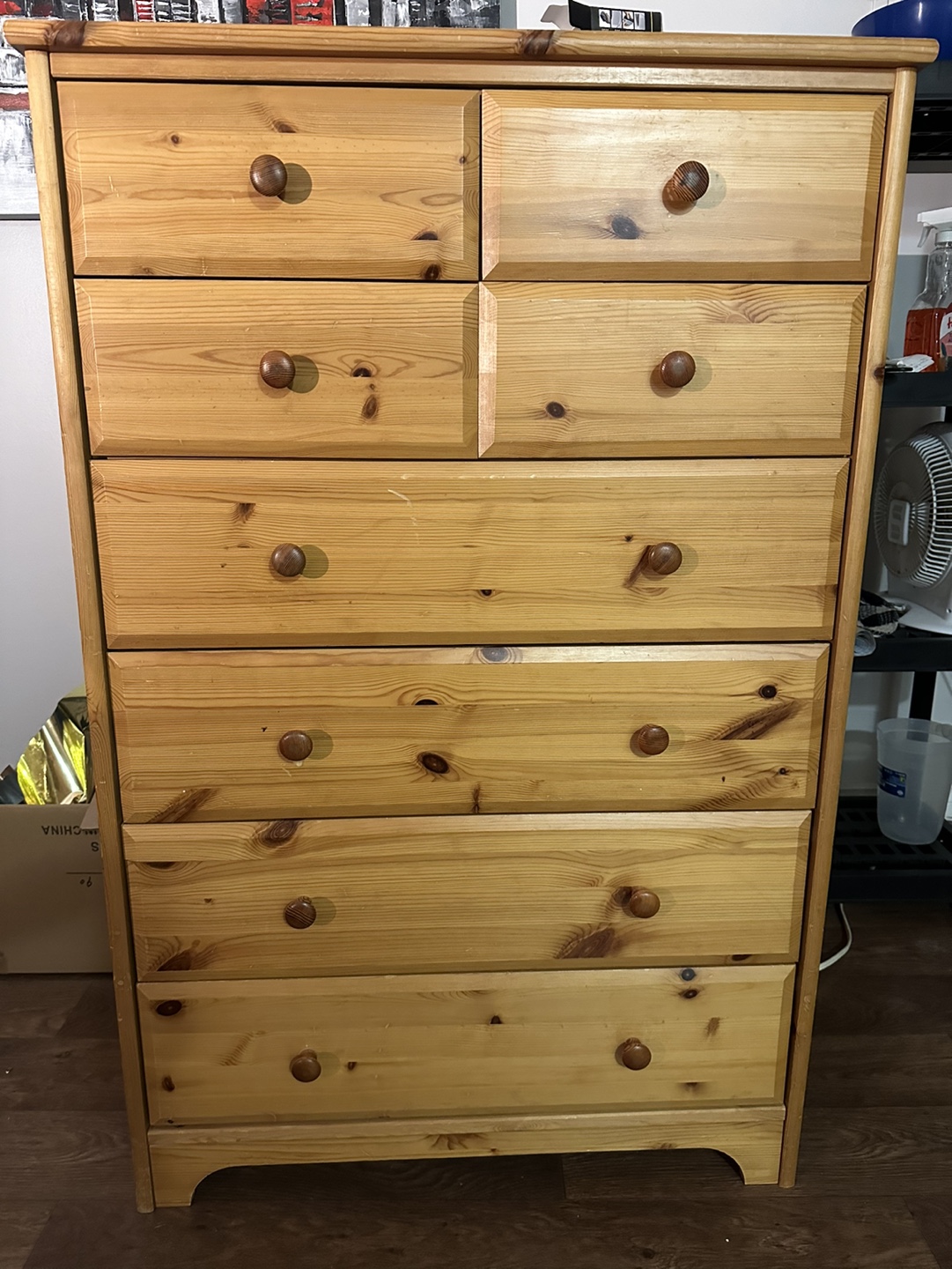 Pine Wood Dresser FREE DELIVERY