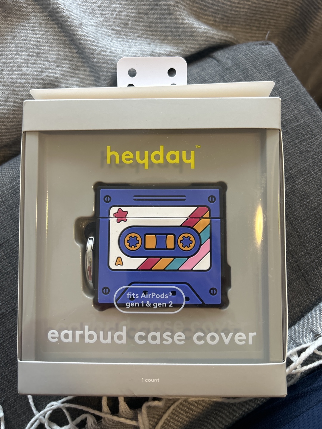 Heyday Airpods Case Cover - Cassette Tape Design