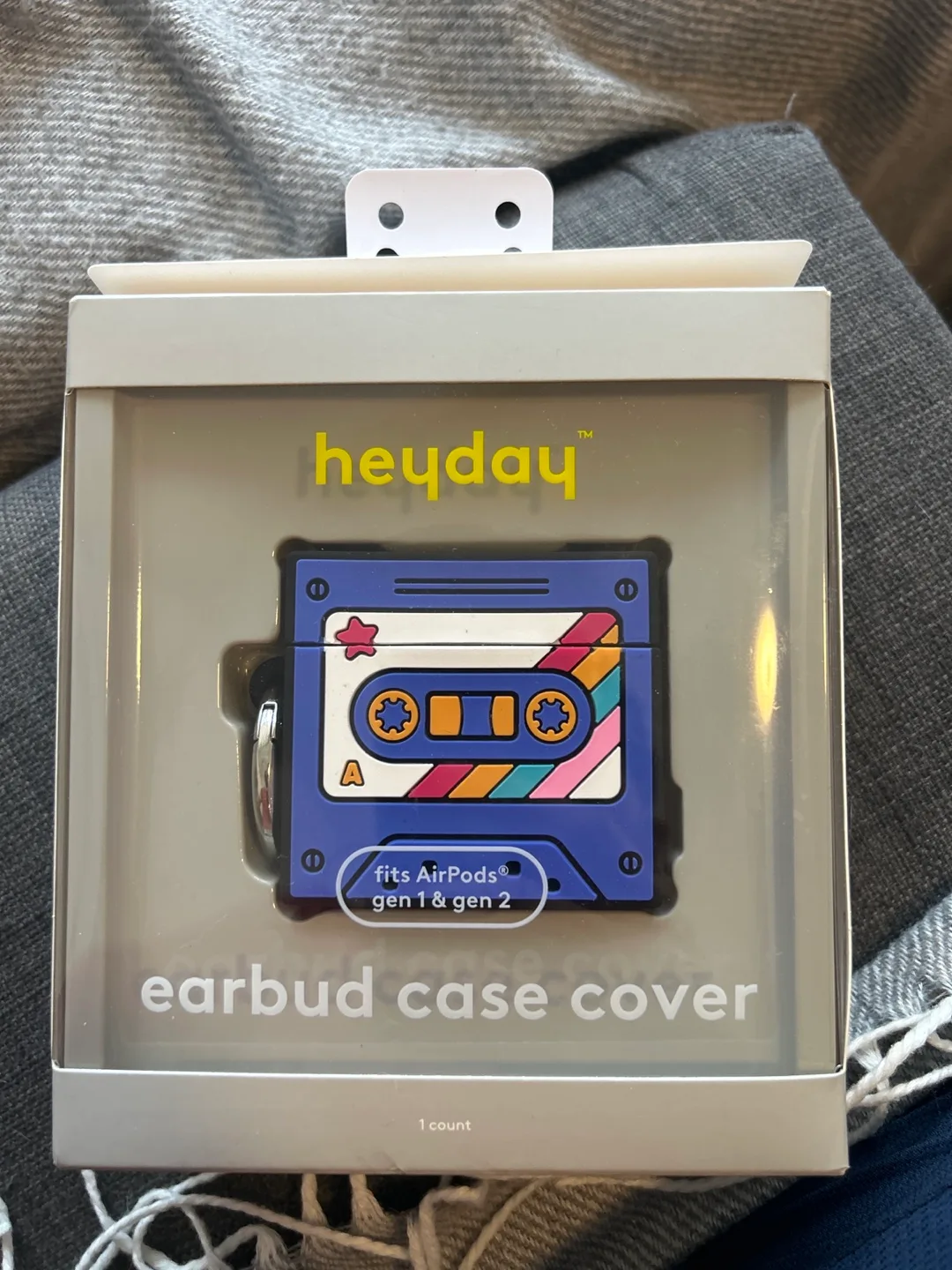 Heyday Airpods Case Cover - Cassette Tape Design