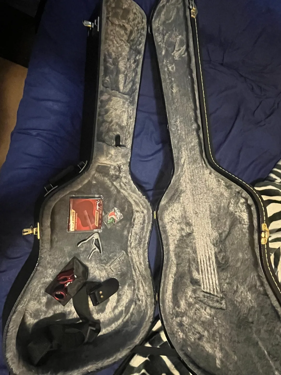 Fender Acoustic Guitar with Case image indicator(3)