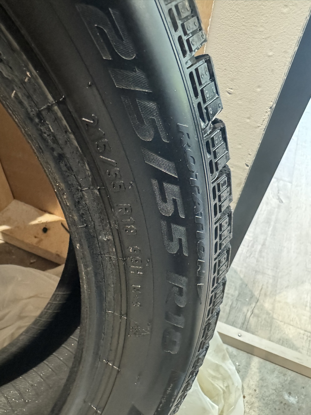 215/55R18 Winter Tire - 4 - Pirelli ice