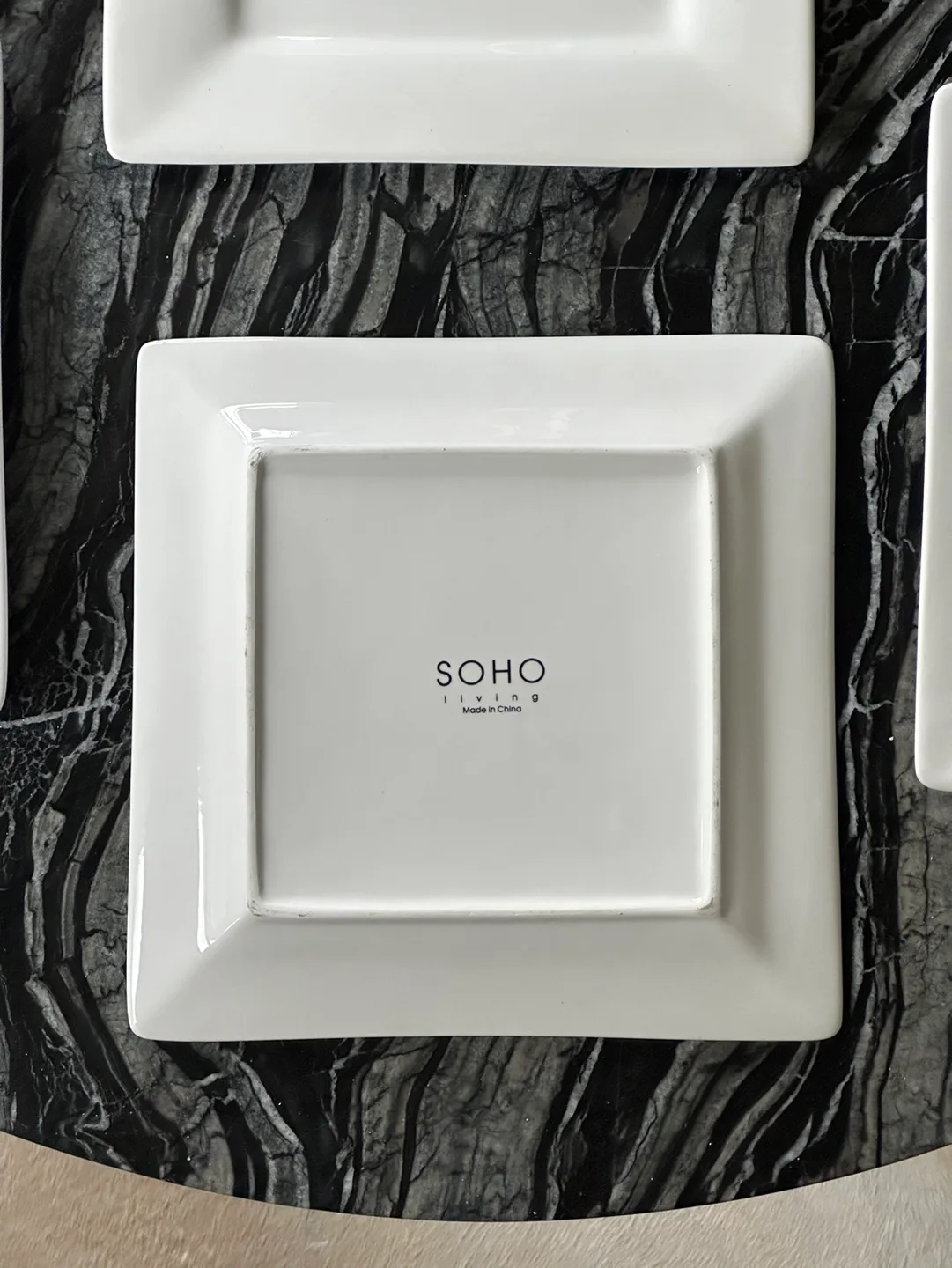 6 Square Dinner Plates #freecycle image indicator(5)