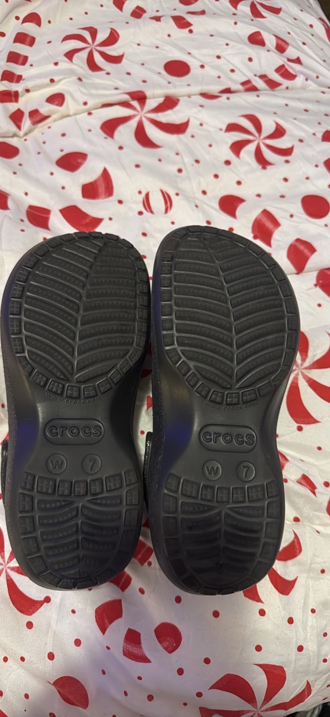 NEW without tags Glitter platform Crocs - photo 4