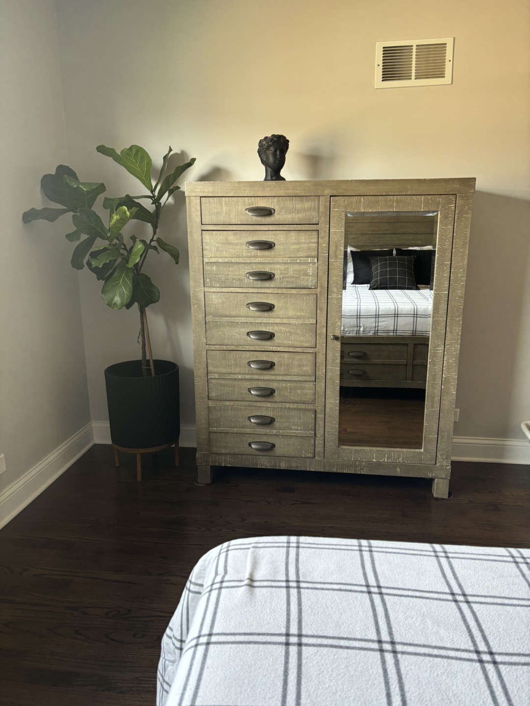 Tall Dresser/ armoire with Mirror - photo 2