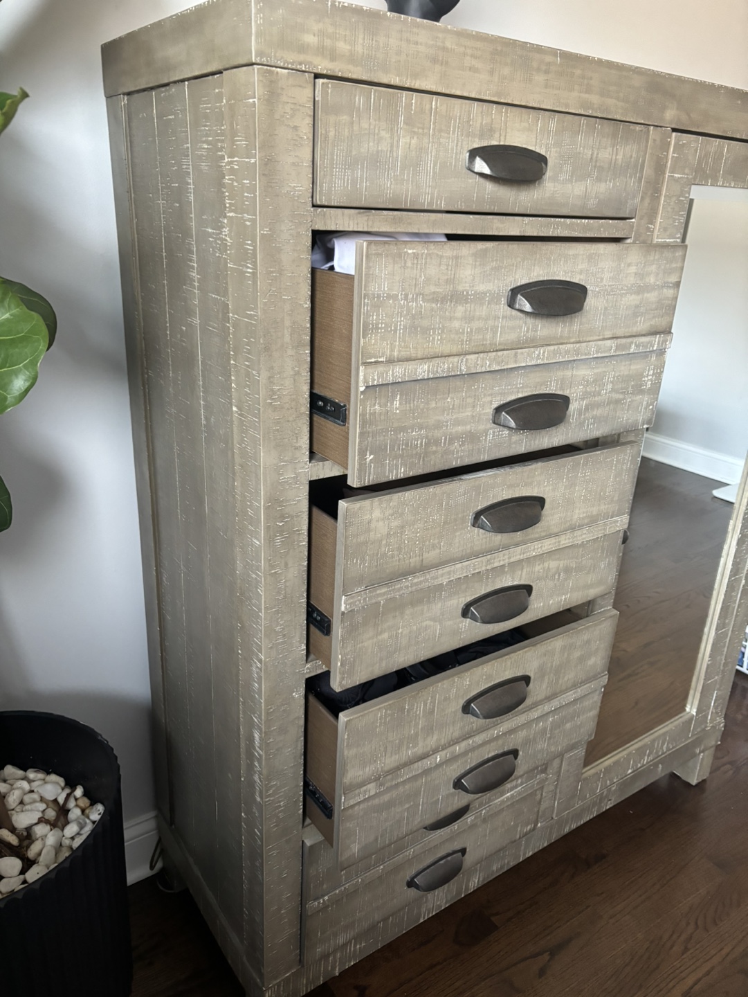 Tall Dresser/ armoire with Mirror - photo 4