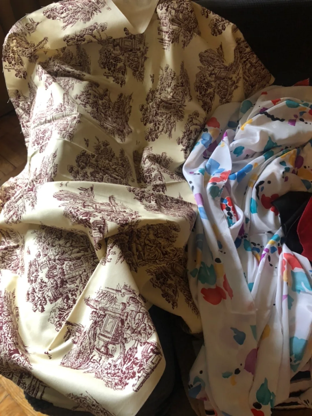 New Fabric with Leather Remnants image indicator(4)