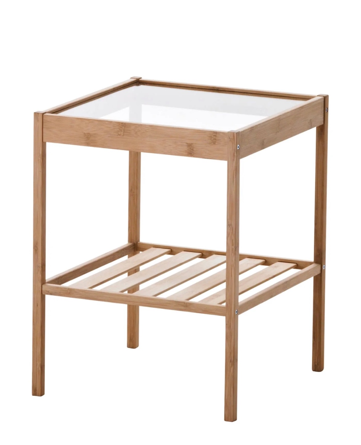 ikea glass side table for 2 $15 - photo 4