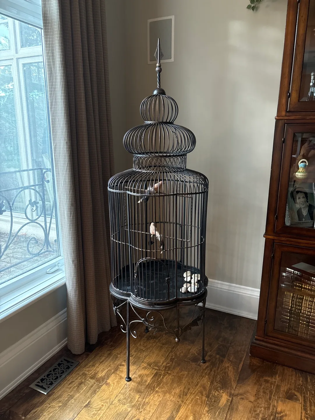 Large Ornate Bird Cage thumbnail