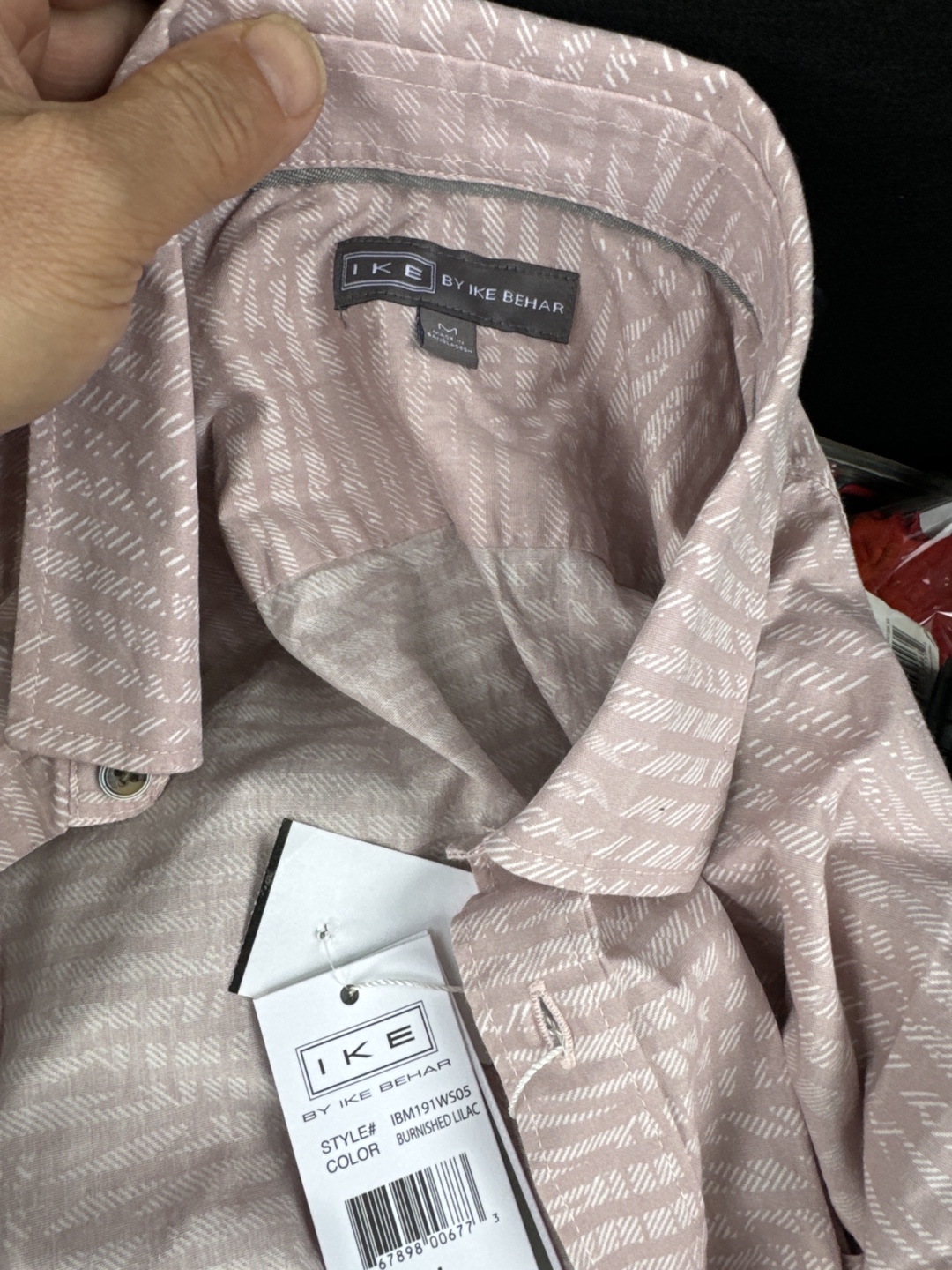 Ike Behar Men's Button Down Shirt
