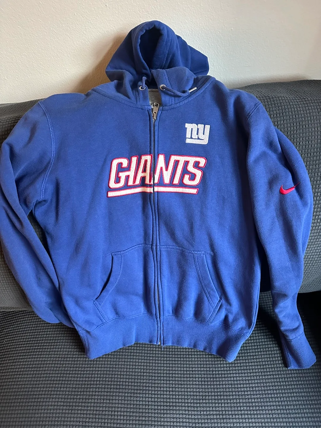 New York Giants zip jump jacket image indicator(2)