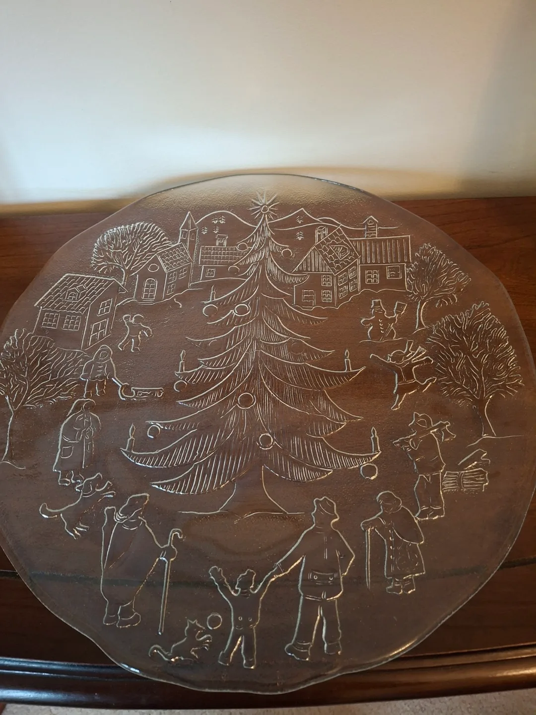 Vintage Christmas platter image indicator(3)