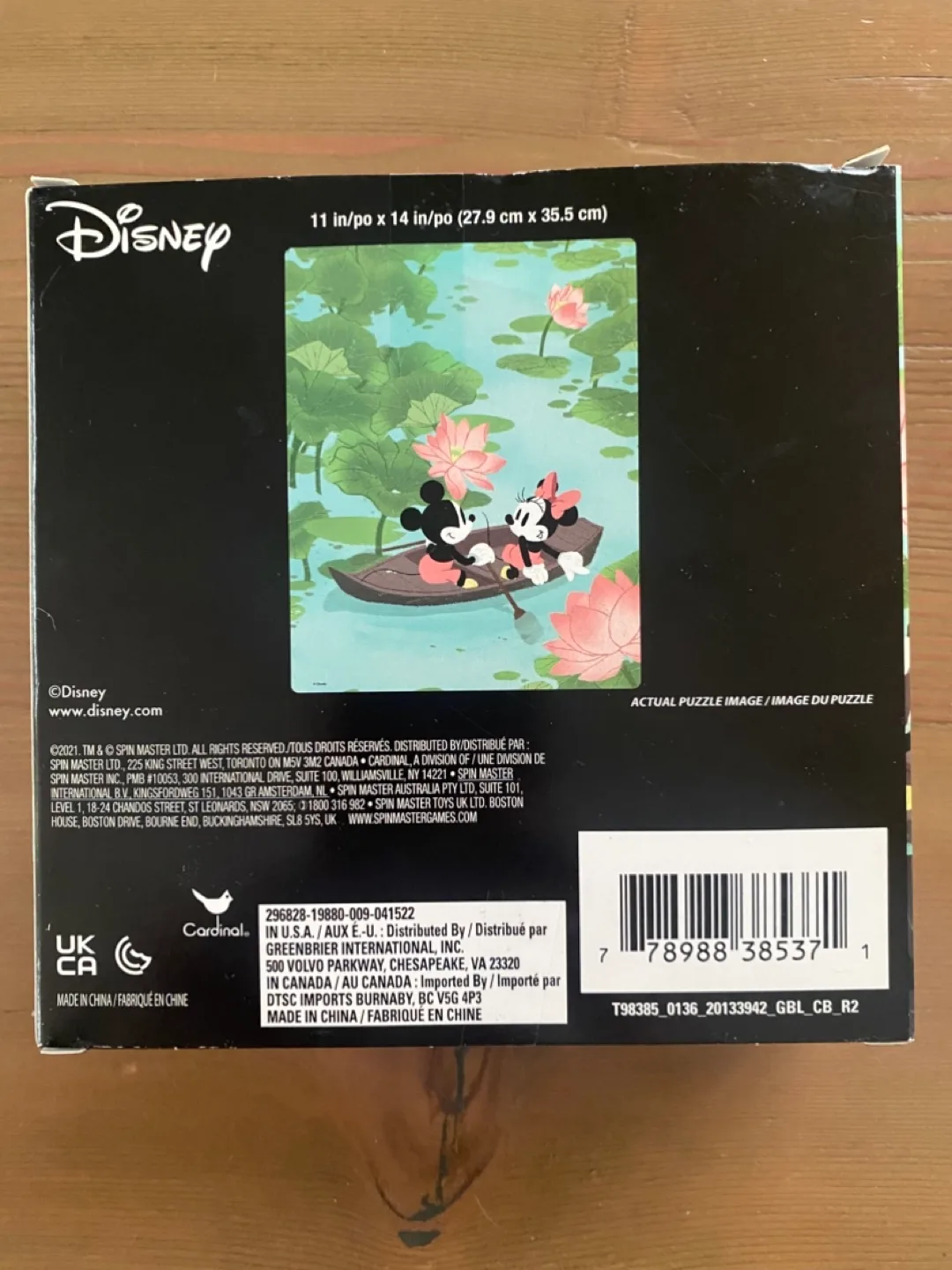 #freecycle Disney Mickey and Minnie 500 Piece Jigsaw Puzzle image indicator(2)