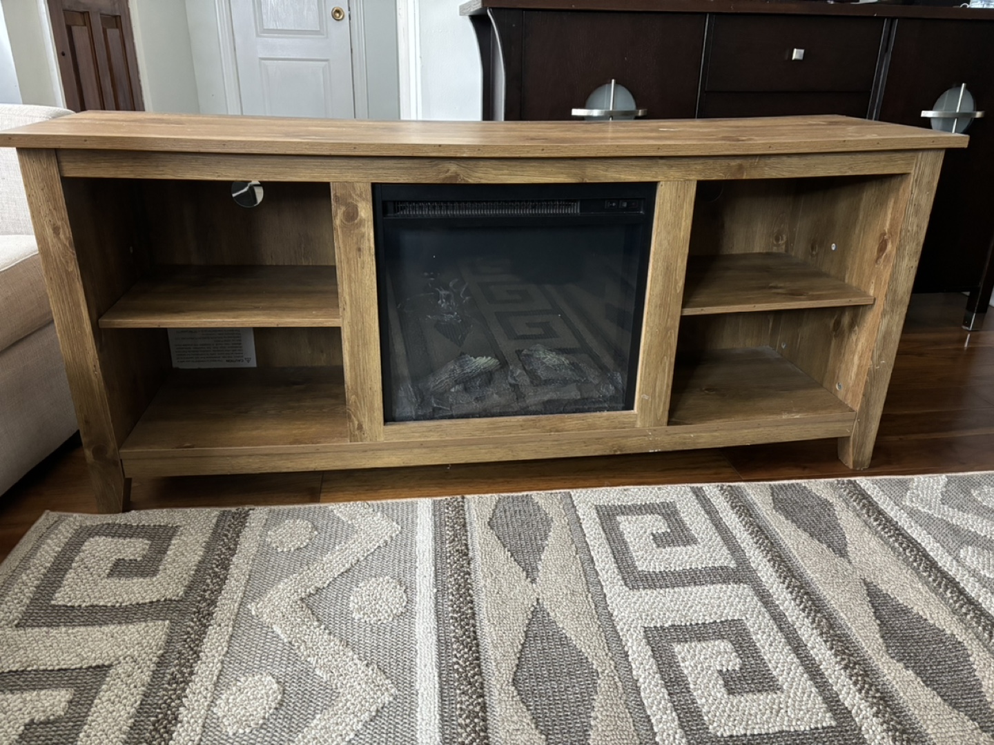 Electric Fireplace TV Stand