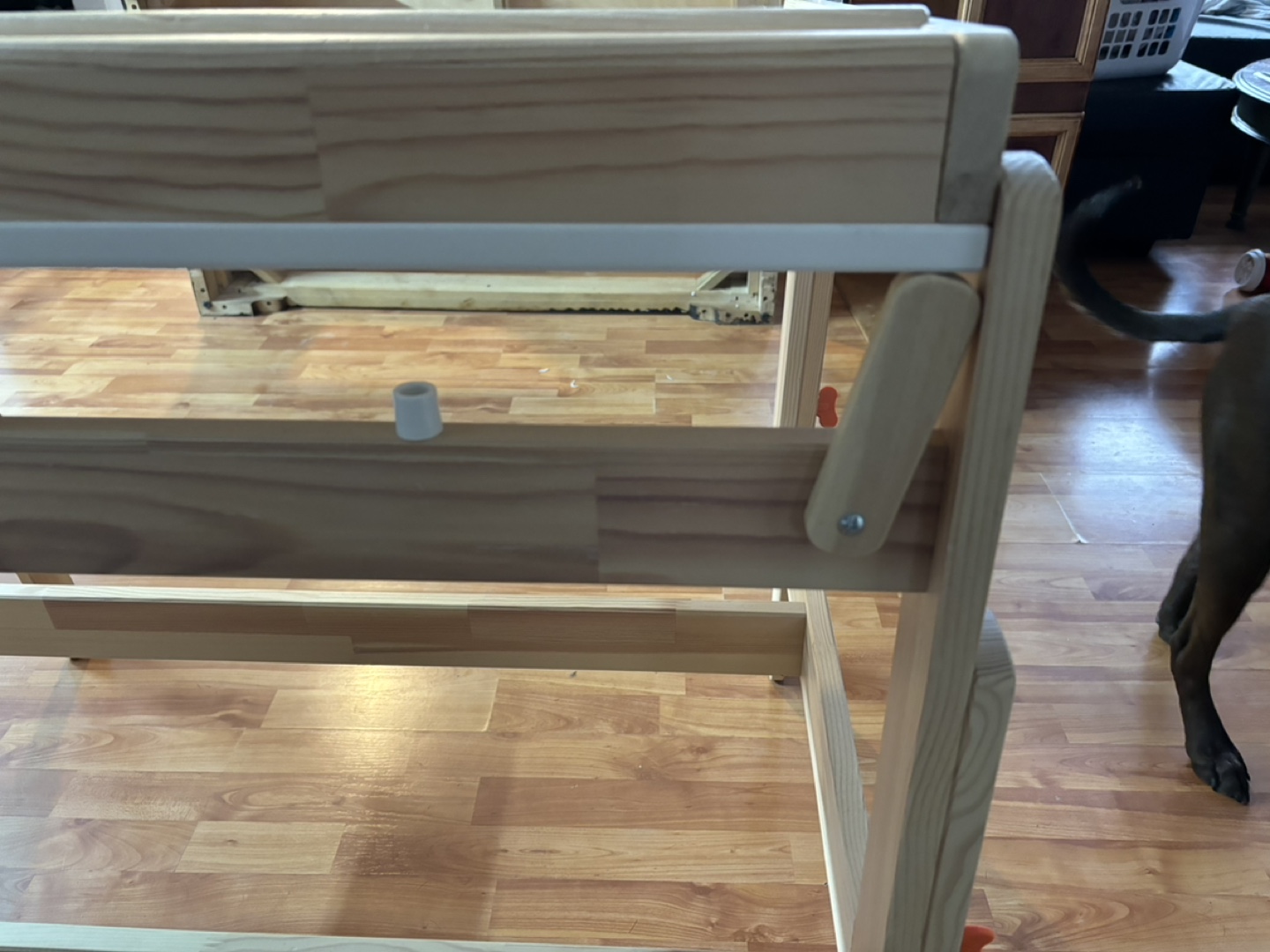 IKEA large drafting  table. - photo 4