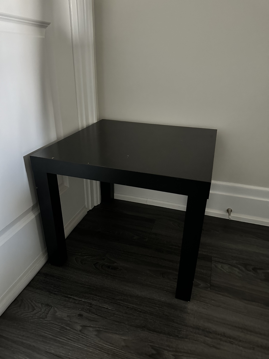 Ikea Lack Black End Table