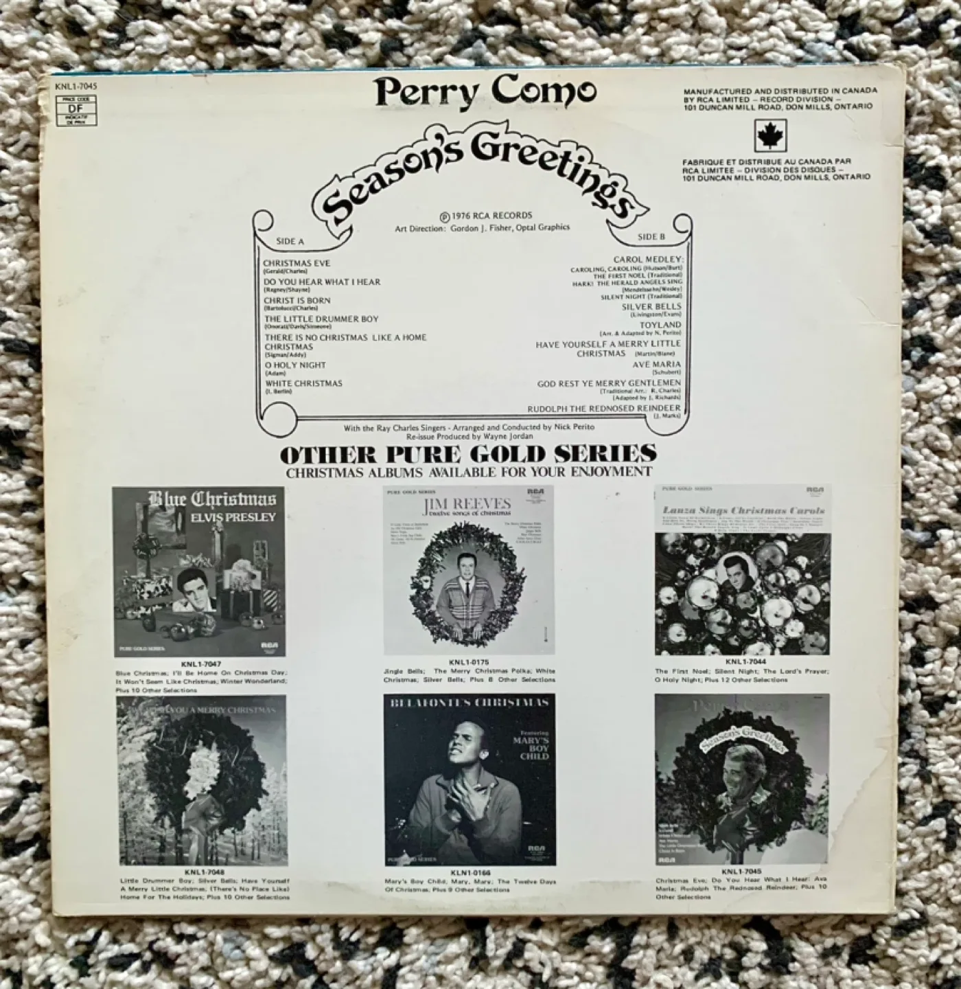 Perry Como Christmas Records image indicator(5)