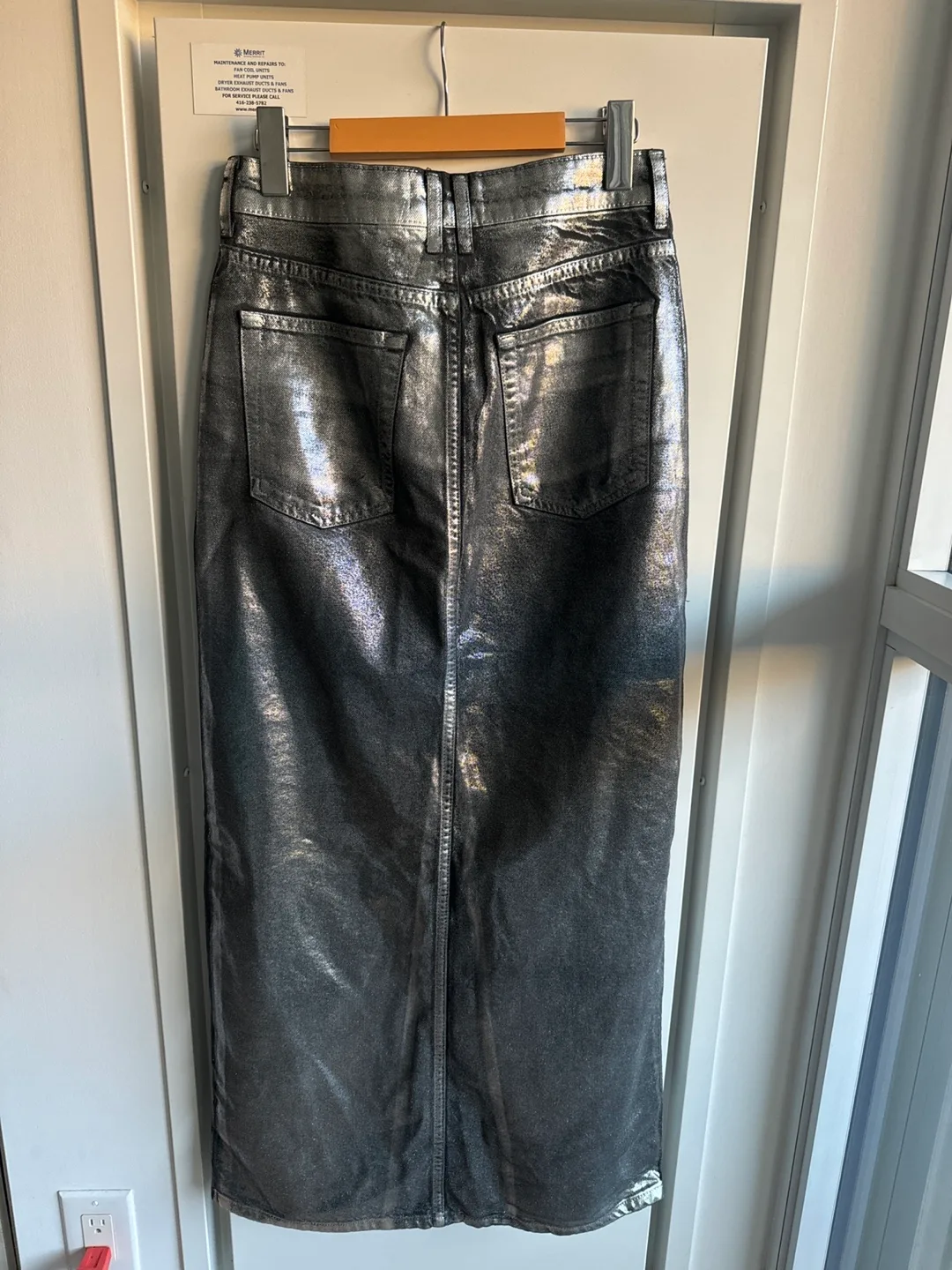 Metallic Silver Skirt image indicator(5)