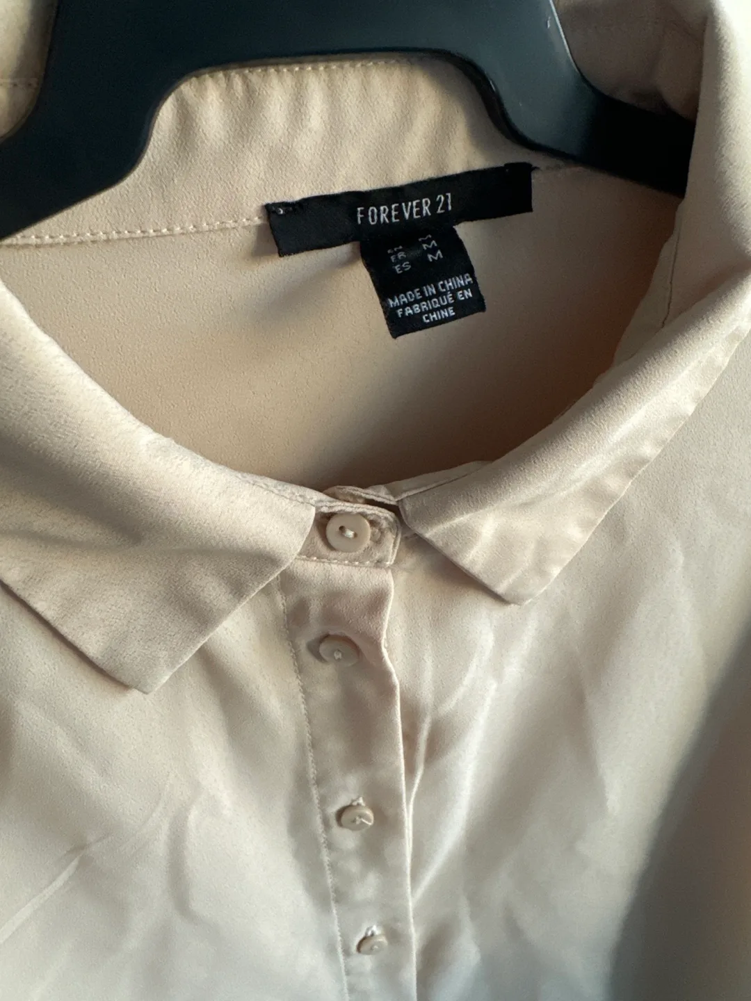 Forever 21 Beige Crop Top image indicator(2)