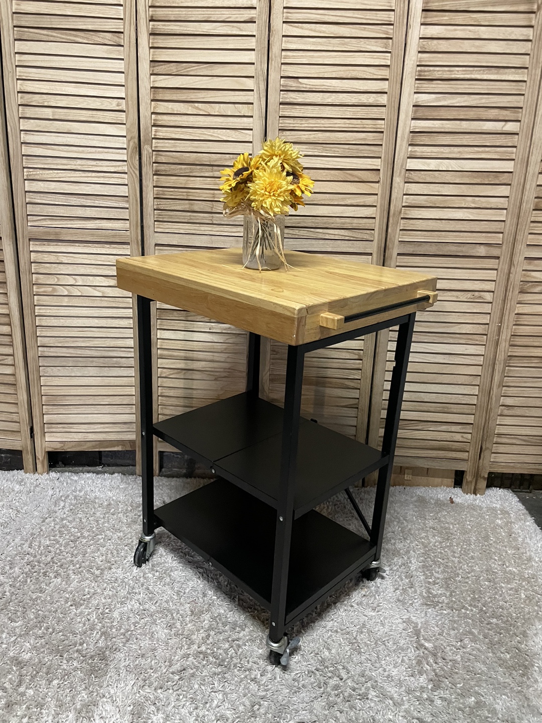Target Folding Kitchen Cart - photo 3