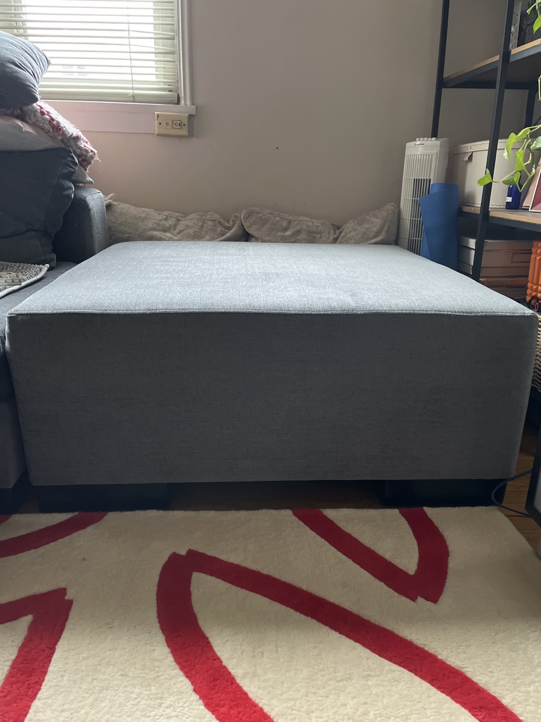 Fabric Ottoman from Van Gogh Designs