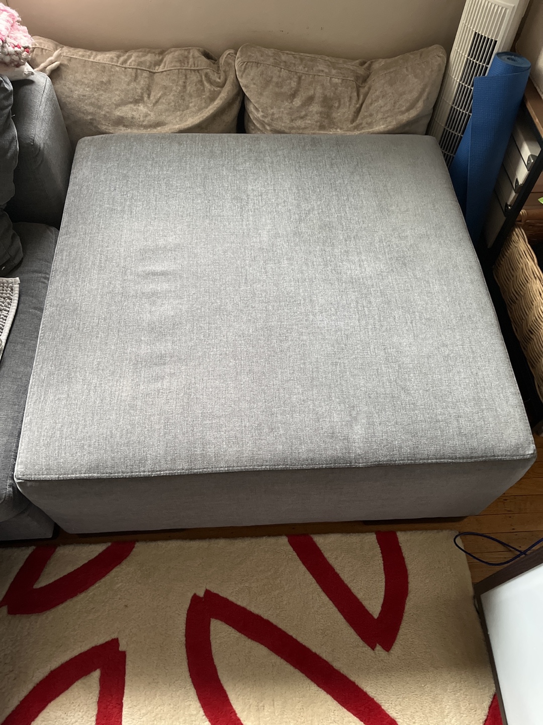 Fabric Ottoman from Van Gogh Designs - photo 2