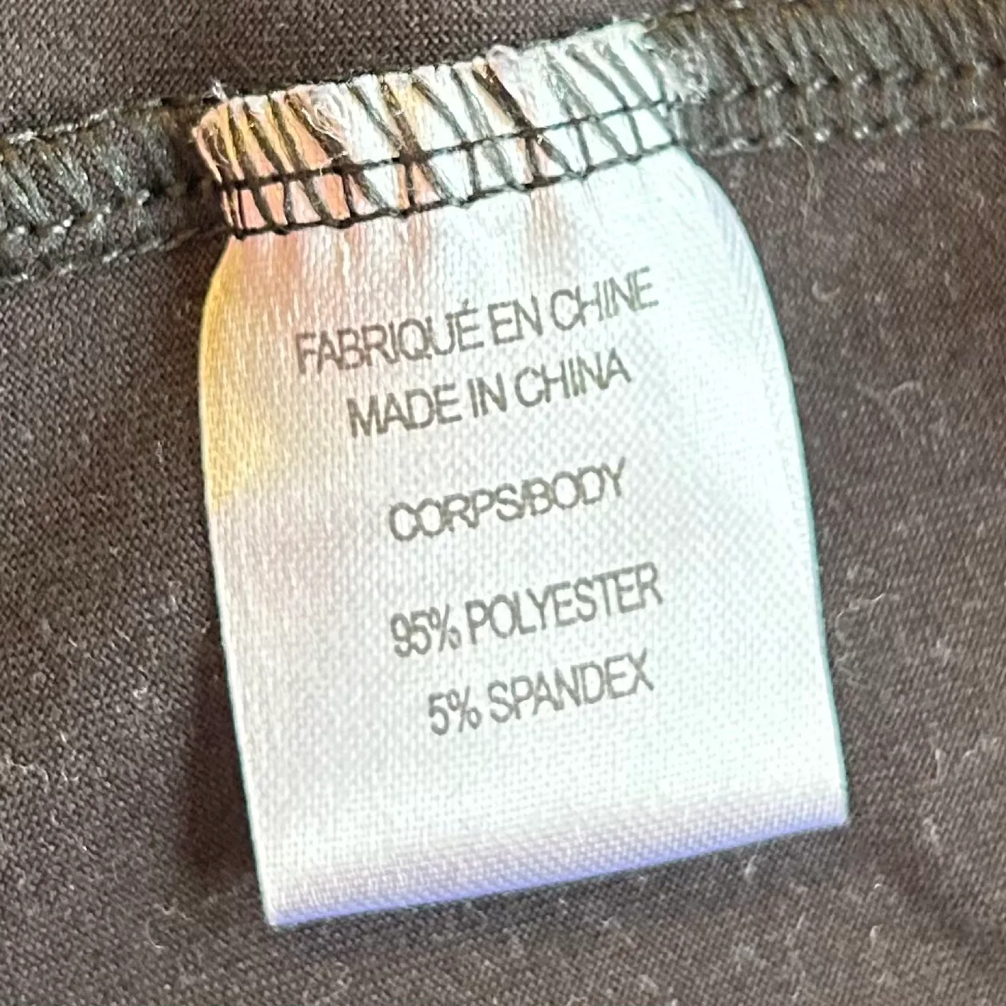 Lily Morgan Coated Faux Leather Leggings Womens Size L image indicator(5)