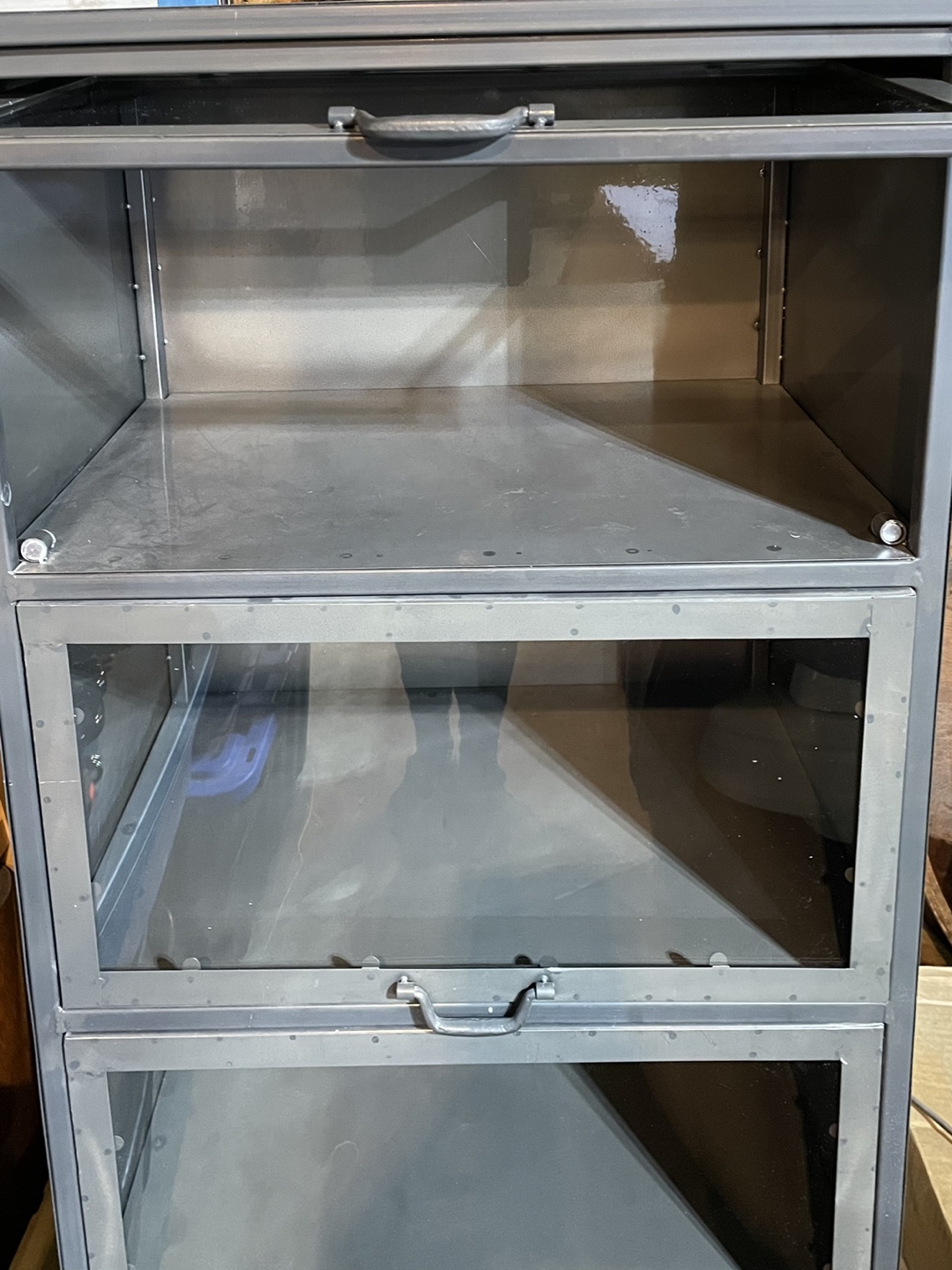 Metal Industrial Bookcase - photo 3