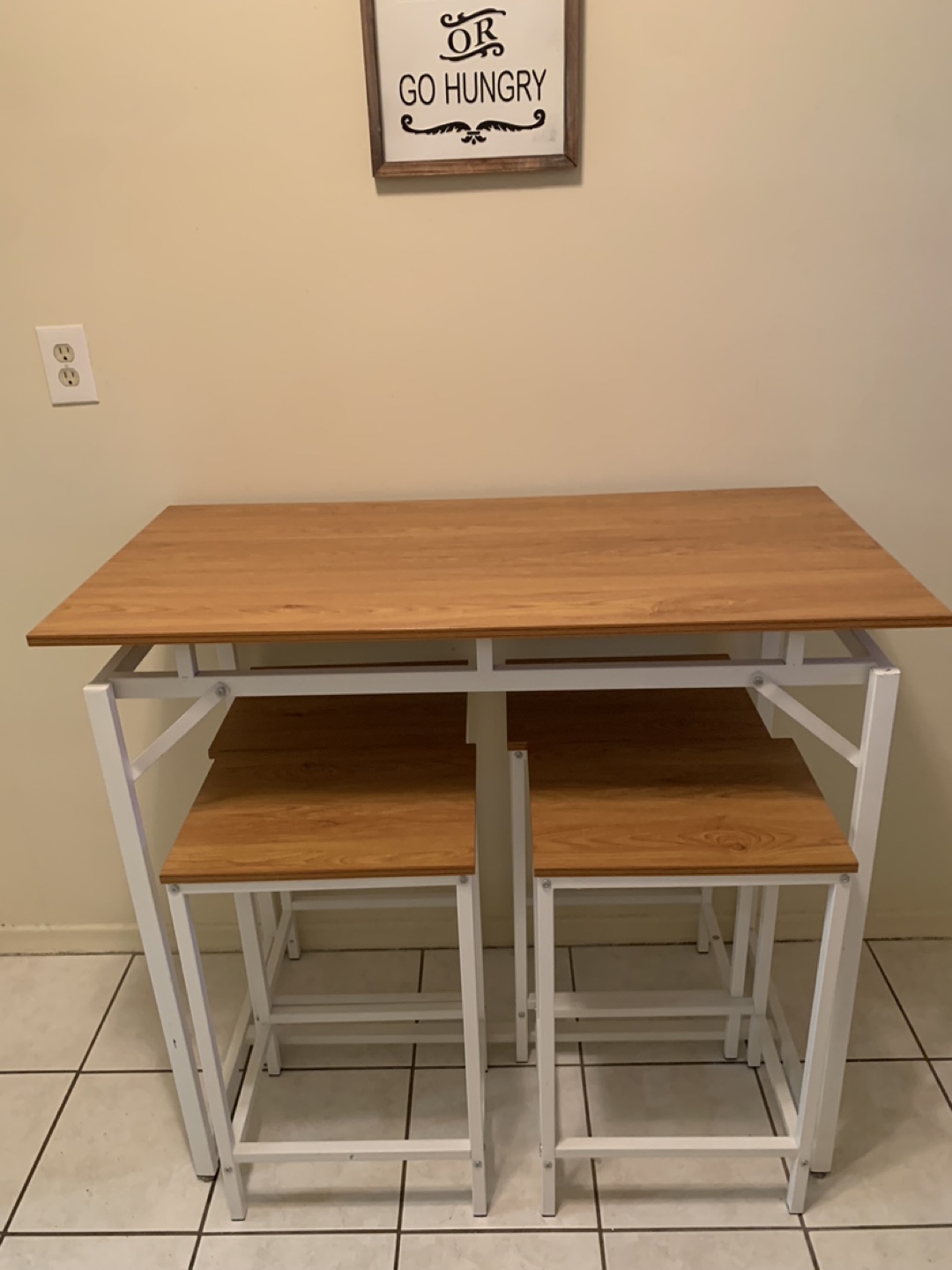 Kitchen Table and Stool Set