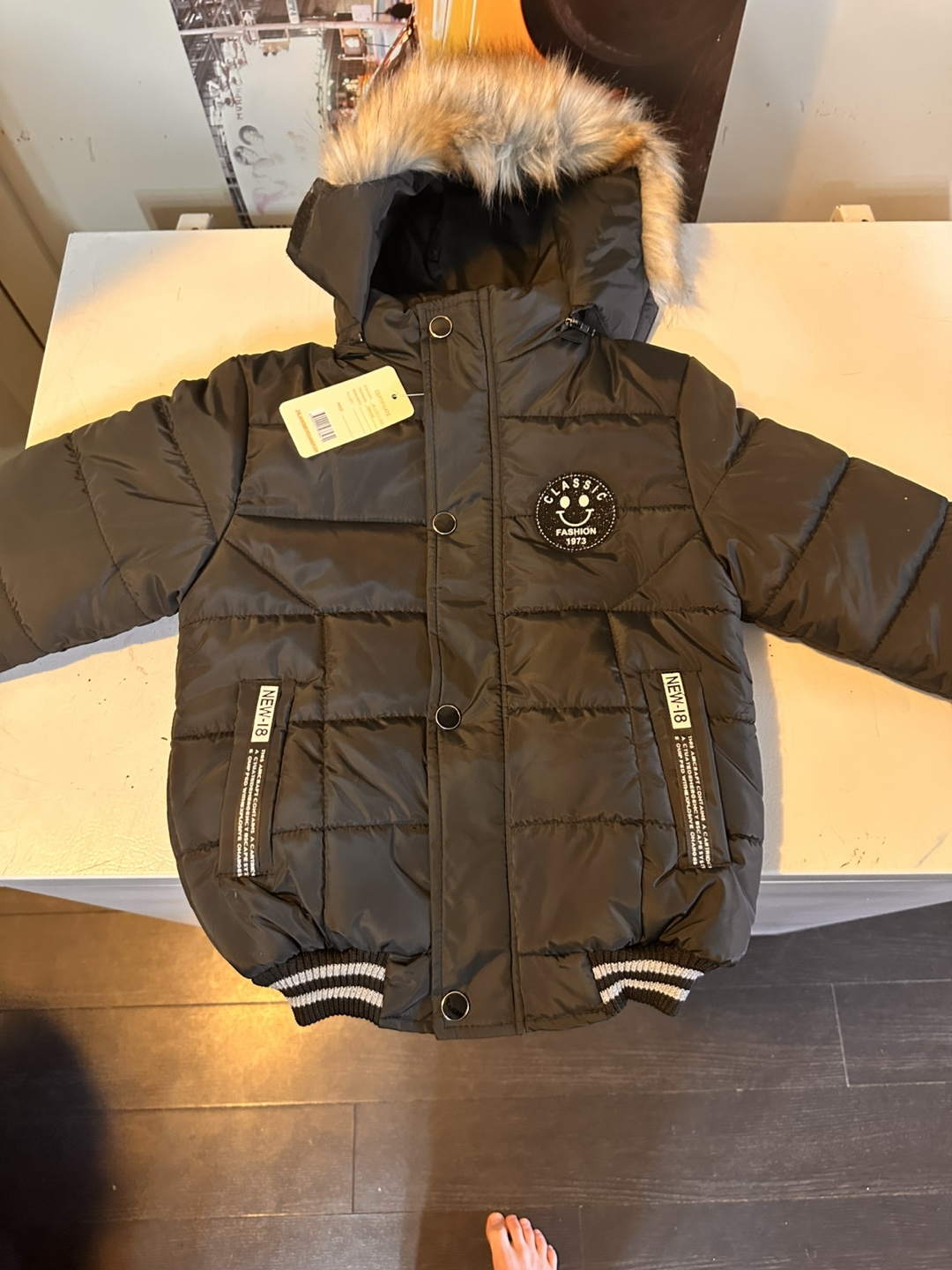 Brand new Kids Black winter jacket
