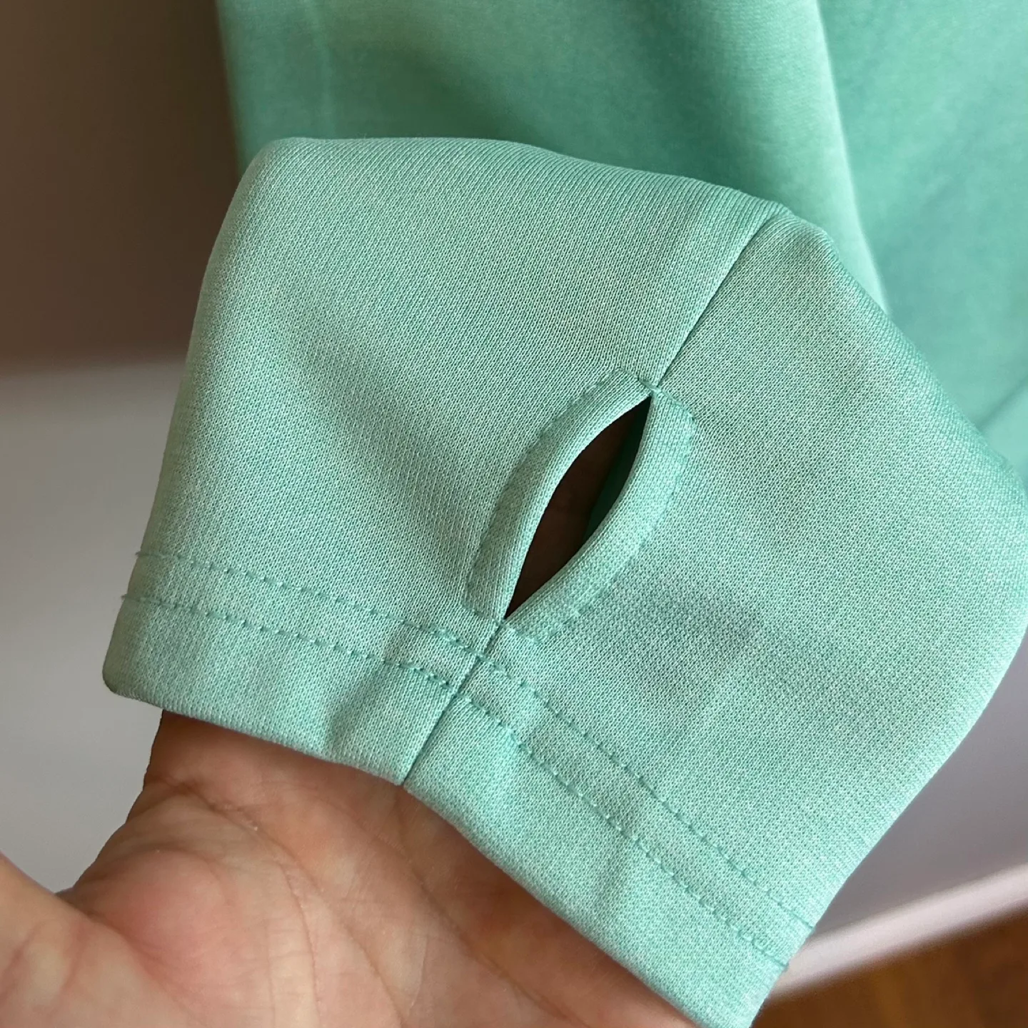 Bench Mint Green Fitted Zip Up Lightweight Jacket Size XL image indicator(4)