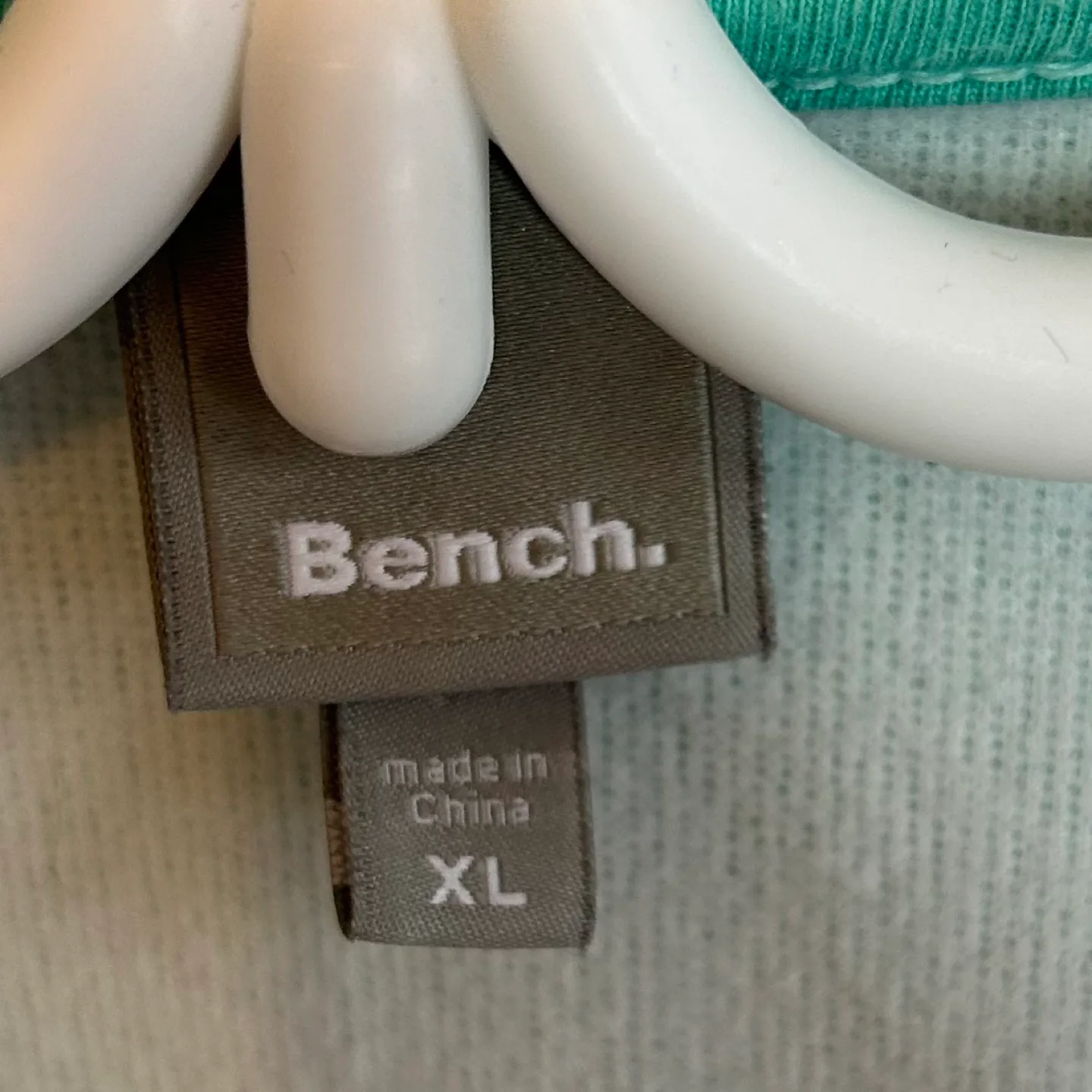 Bench Mint Green Fitted Zip Up Lightweight Jacket Size XL image indicator(3)