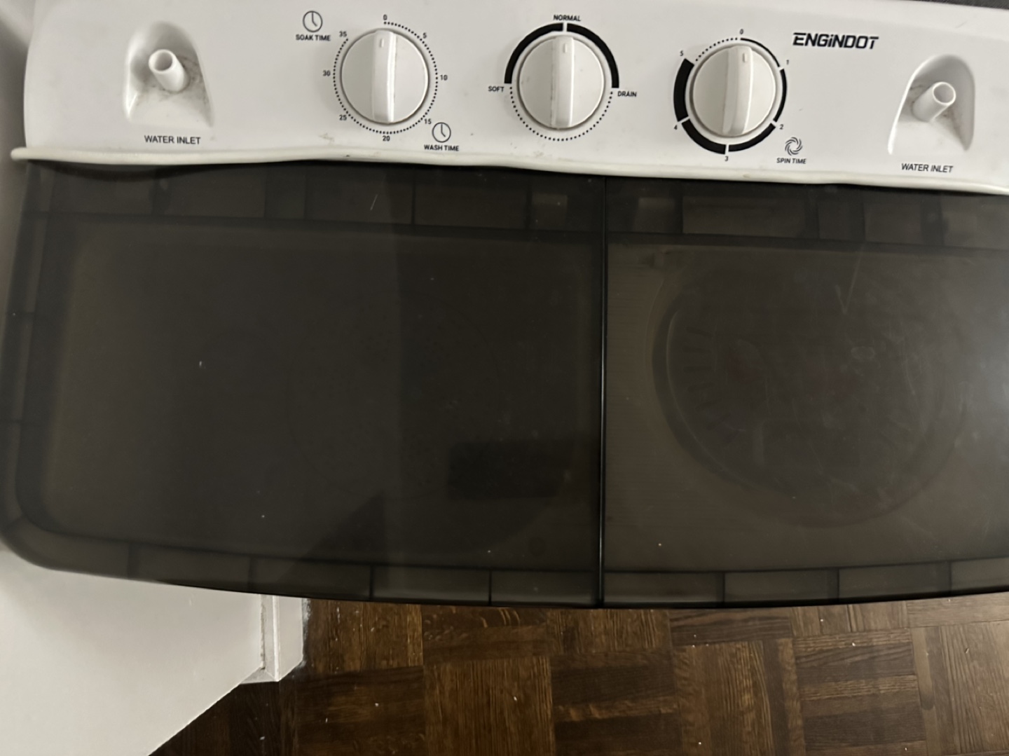 ENGINDOOT Portable Compact Twin Tub Washing Machine - photo 3