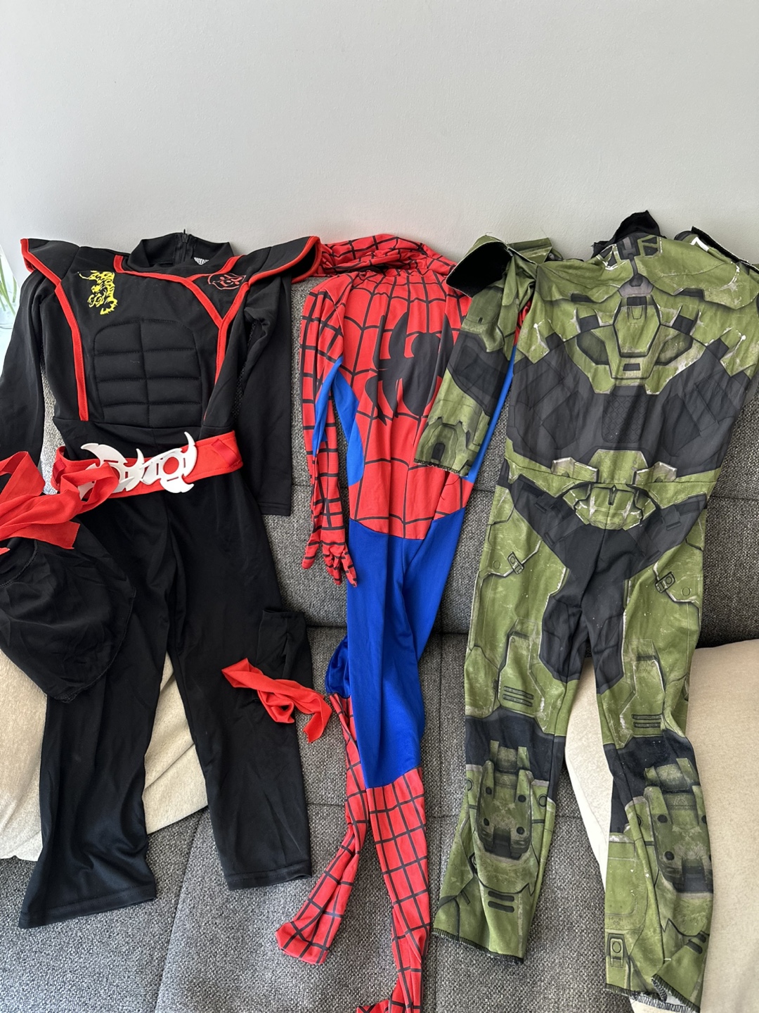 3 Kids Superhero Costumes