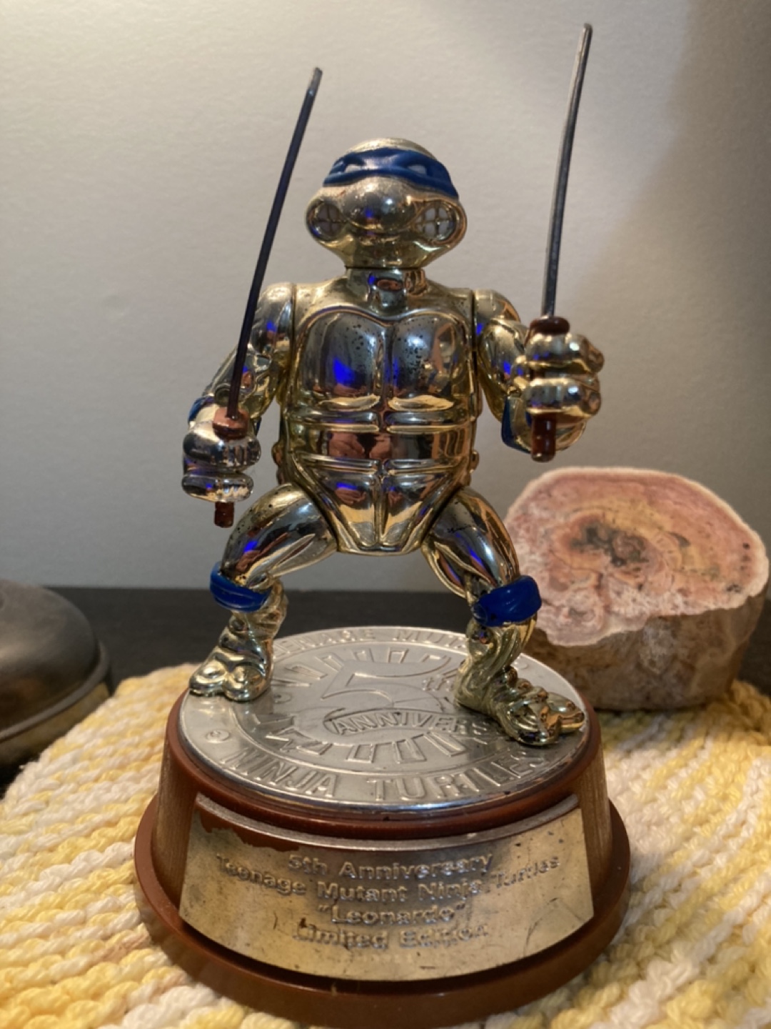 1992 TMNT 5th Anniversary Limited Edition Leonardo Figure