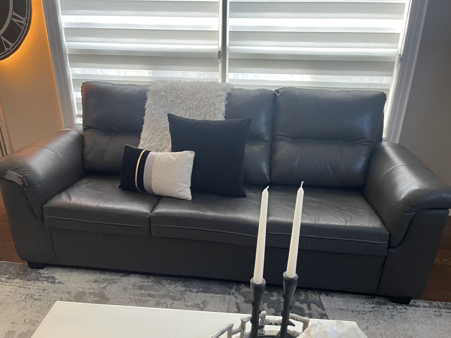 Leather Sofa - photo 3