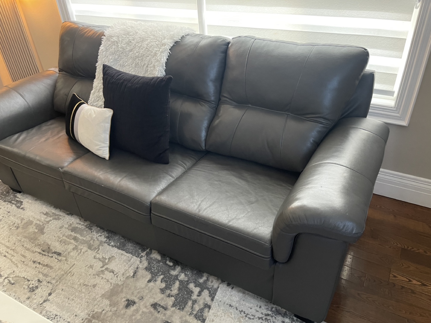 Leather Sofa - photo 4