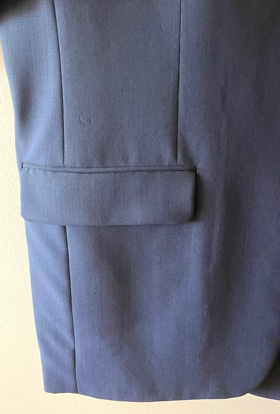 BURBERRY LONDON 3 BUTTON SUPERFINE WOOL BLAZER SPORT COAT JACKET image indicator(7)