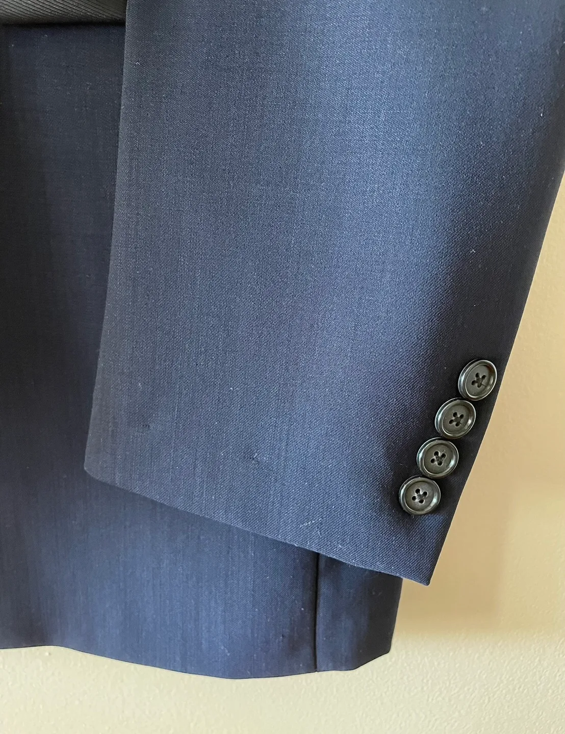 BURBERRY LONDON 3 BUTTON SUPERFINE WOOL BLAZER SPORT COAT JACKET image indicator(8)