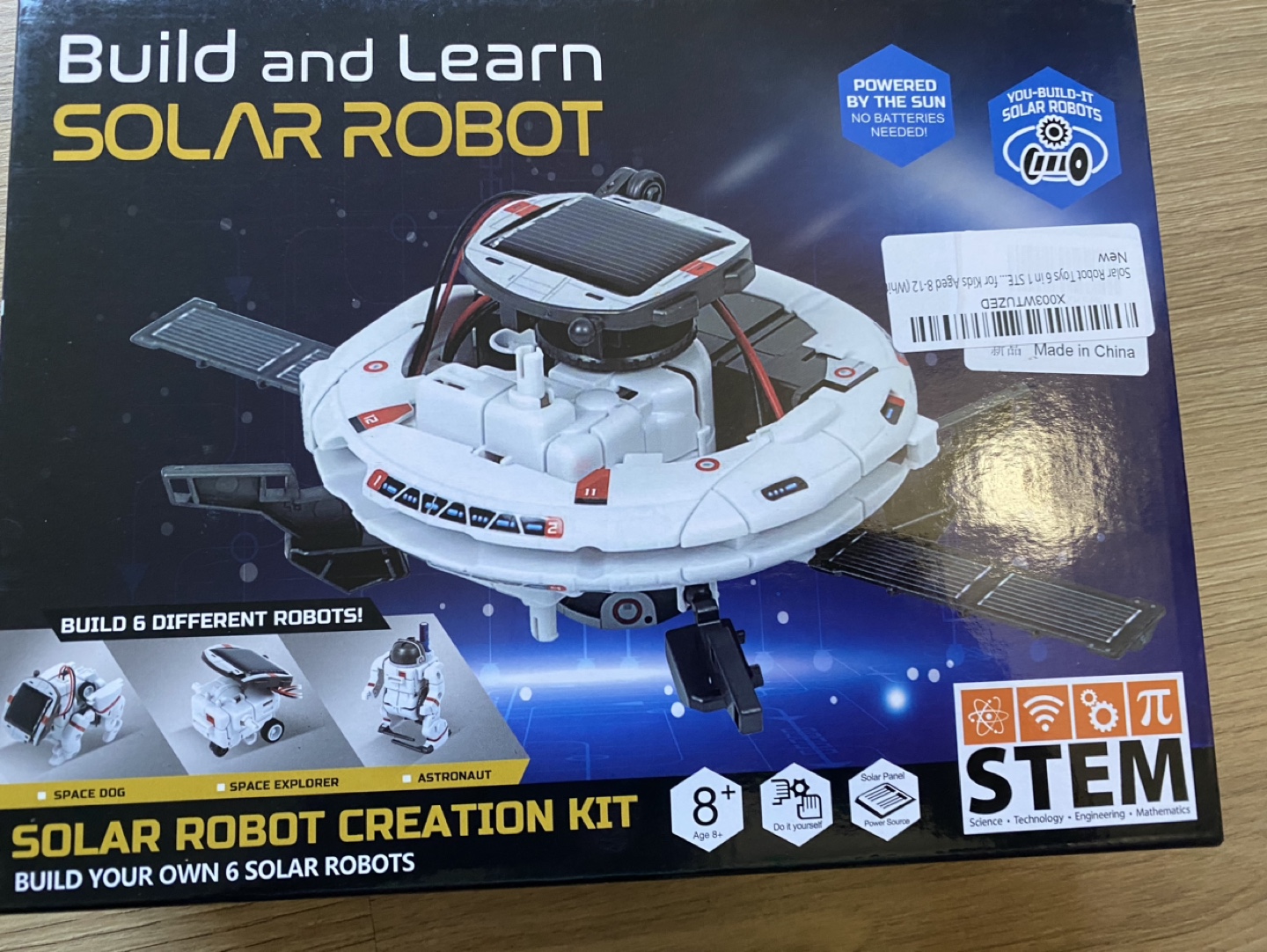 Build and Learn Solar Robot Creation Kit