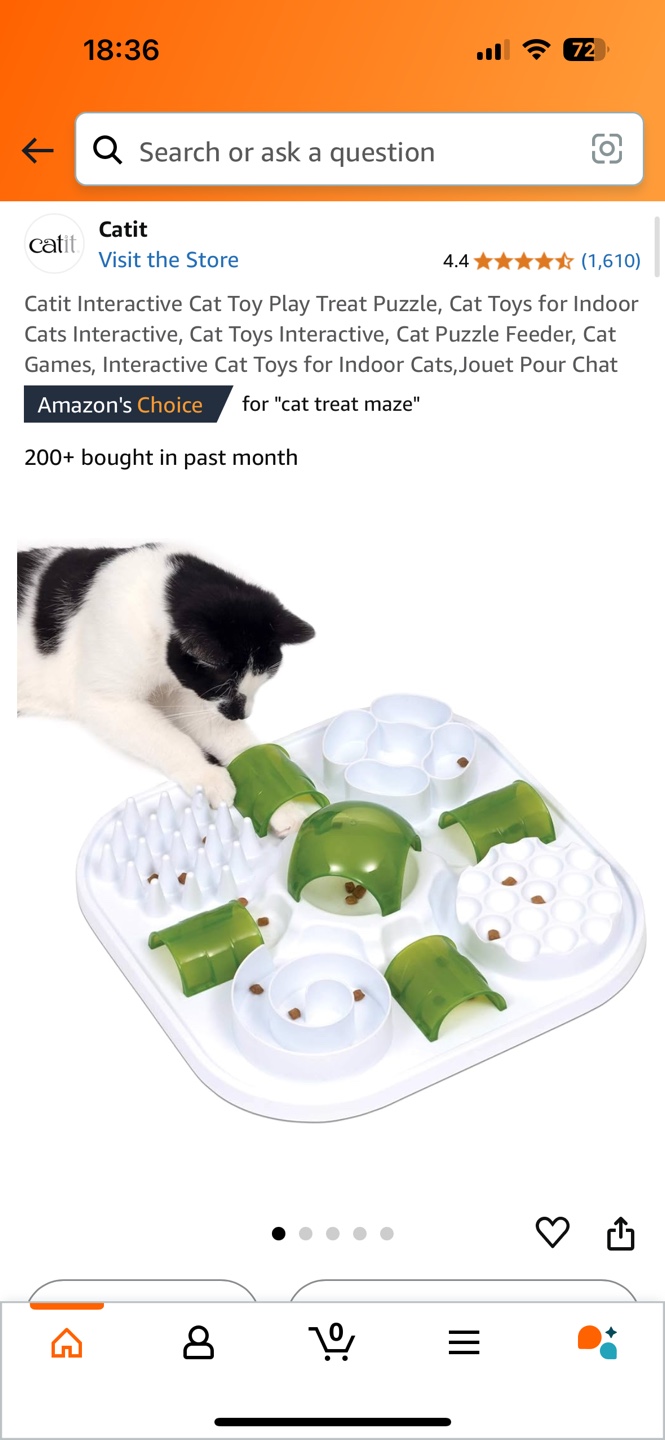 Catit Interactive Cat Toy Play Treat Puzzle - photo 4