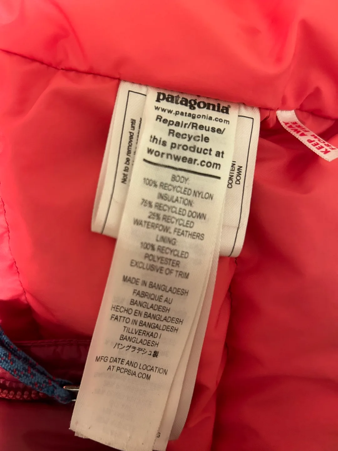 Patagonia Kids Down Sweater Hooded Jacket image indicator(6)