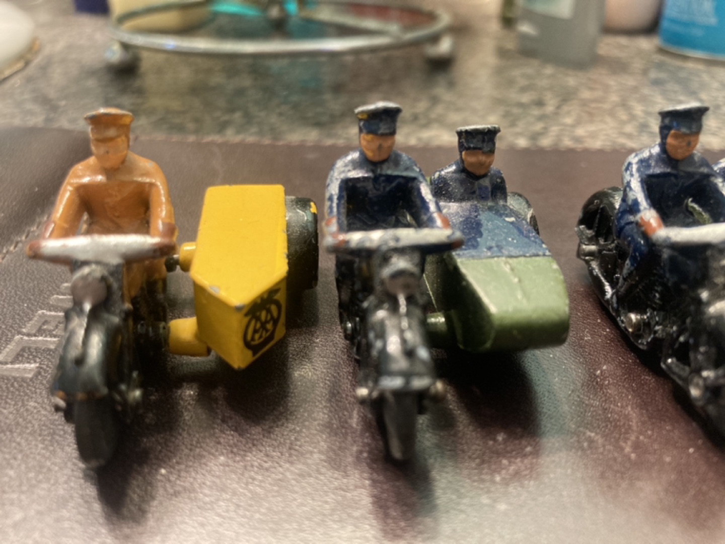 Vintage Dinky Toys Motorcycle Police Man - photo 2