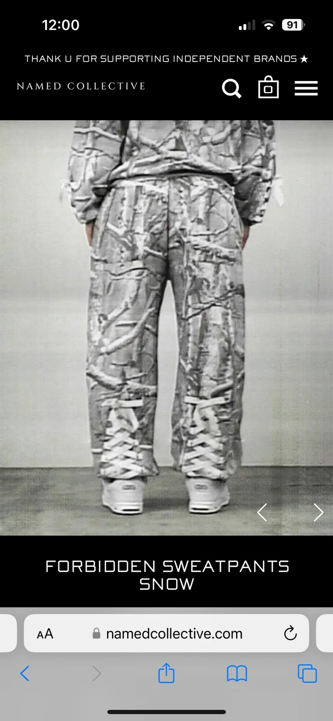 Forbidden Sweatpants Snow image indicator(4)