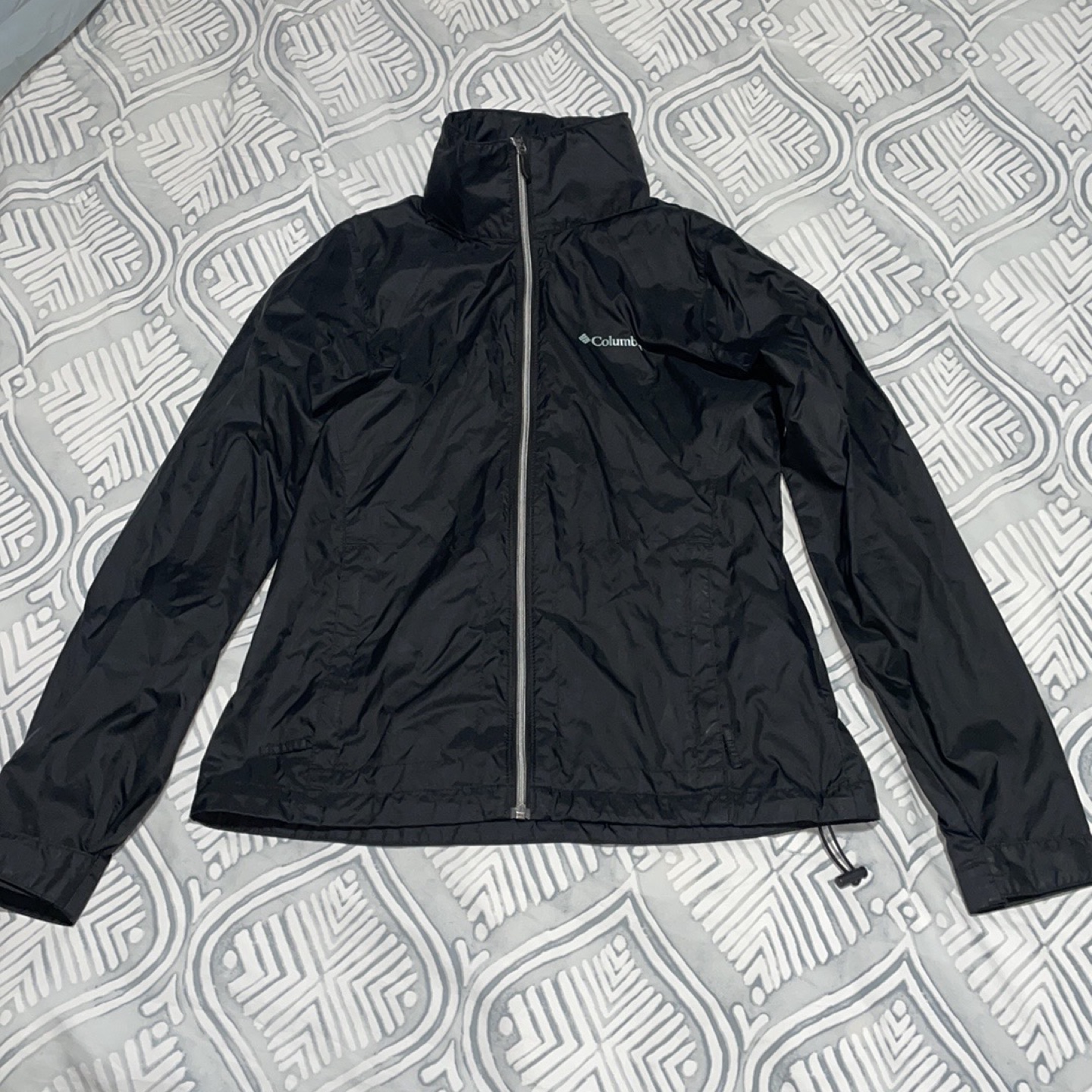 Columbia Black Windbreaker Jacket